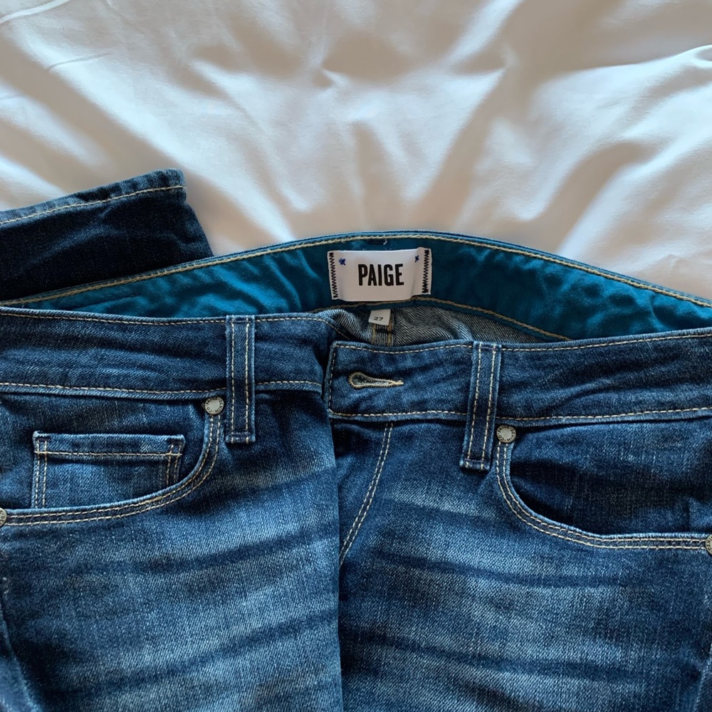 Paige Skyline Ankle Jean SZ 27